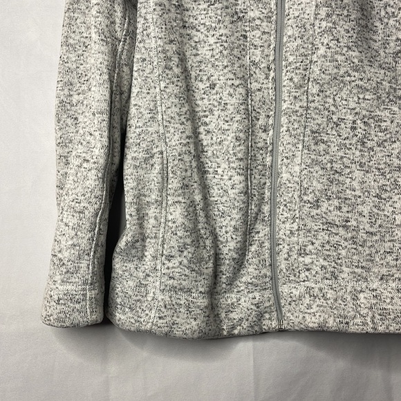 MARC NY GREY ZIP UP JACKET (L) - Picture 3 of 7